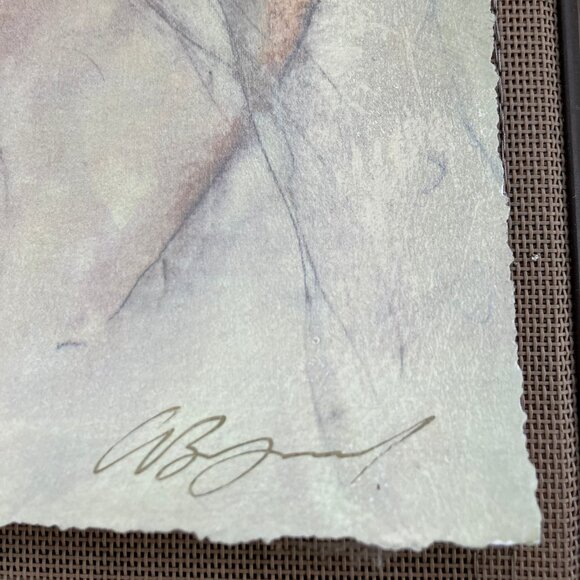 Unframed "Morning Breeze" by Gary Benfield Giclee Appraised $1,580 - Picture 7 of 9